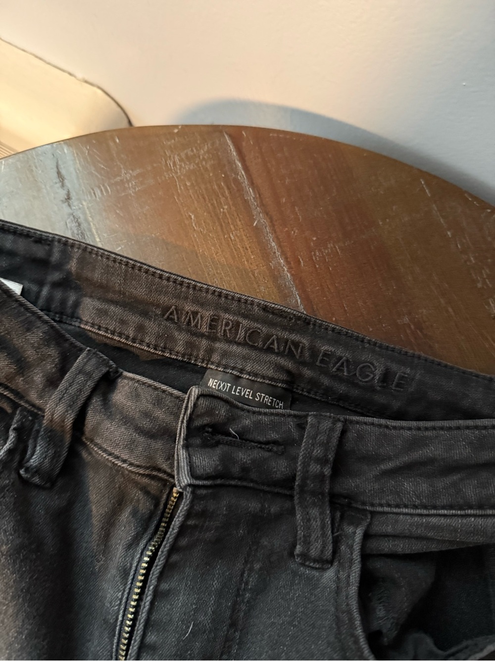American Eagle Black Next Level Stretch Jeans